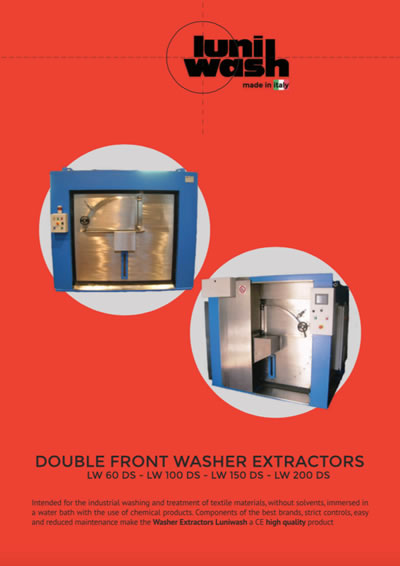 Luniwash - Download the brochure for Double front washer extractors
