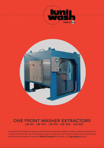 Luniwash - Download the brochure for One front washer extractors